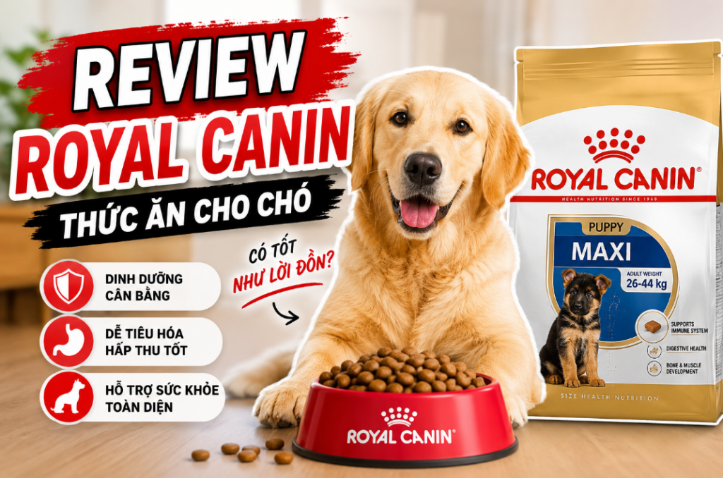 Thức Ăn Cho Chó Royal Canin Có Tốt Không? Có Đáng Tiền Không?