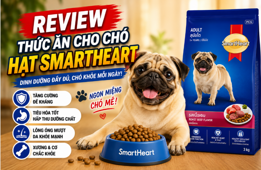 Hạt SmartHeart: Lựa Chọn "Xịn Sò" Cho Cún?