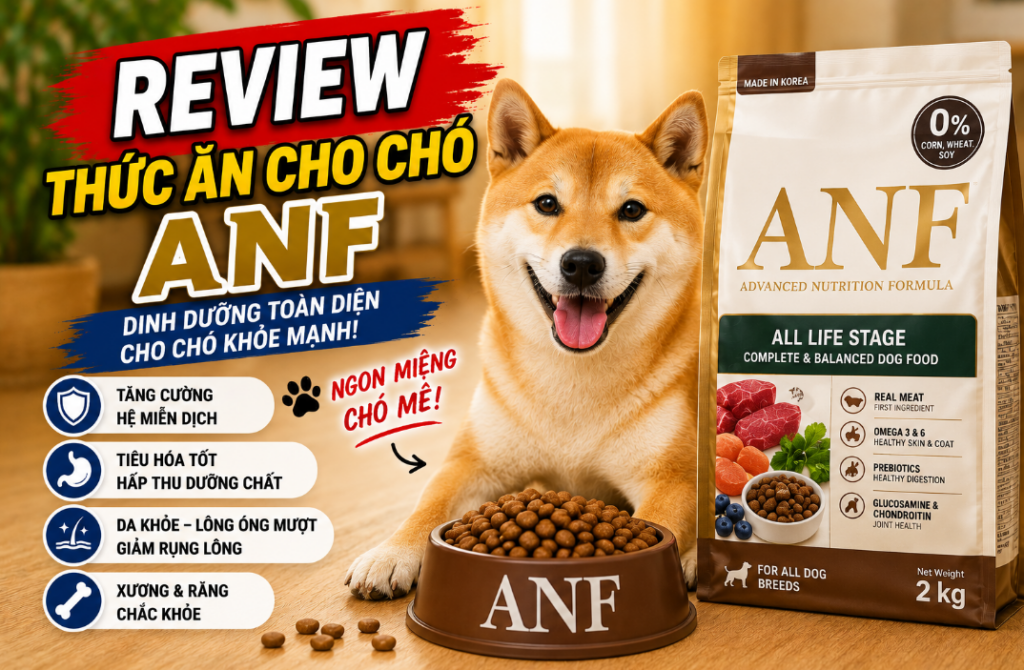 Mổ Xẻ Hạt Hữu Cơ ANF: Giải Pháp Đột Phá Cho Cún